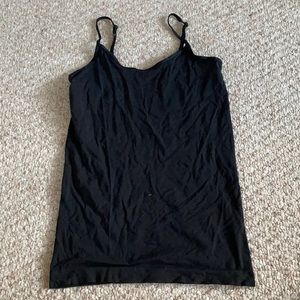 Women’s black cami